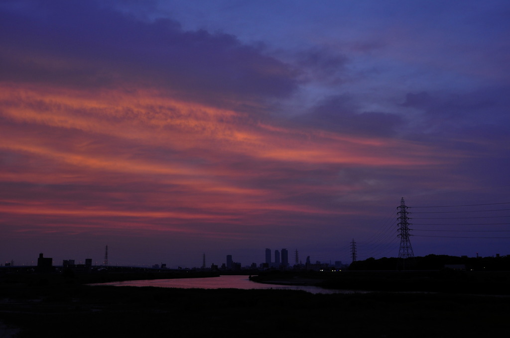 雲の流れ