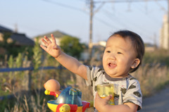 あっ！　電車だぁ！！
