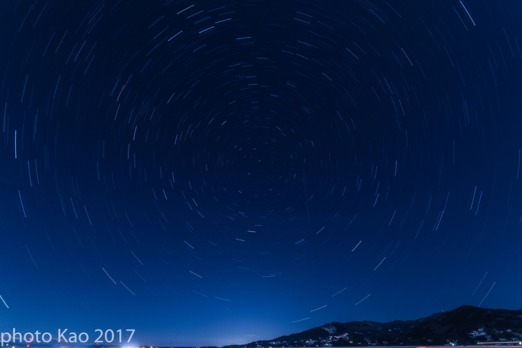 星景　（2017年大晦日）