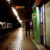 夜の品川駅
