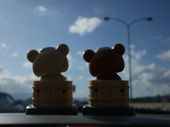 晴れたね