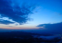 ある日の朝空