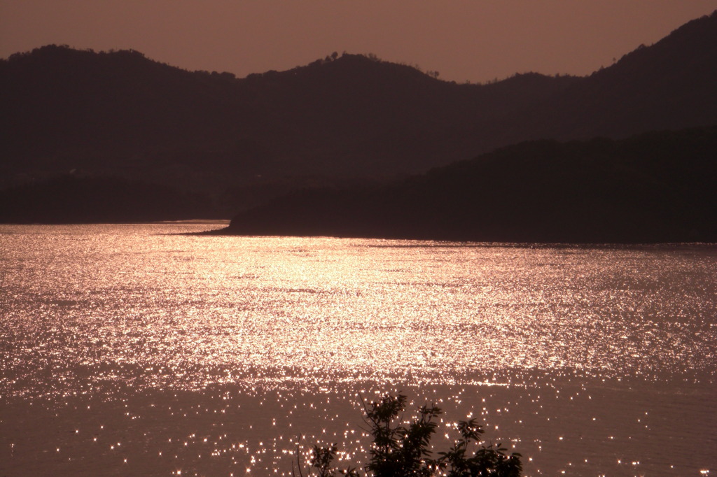 瀬戸内海夕暮れ