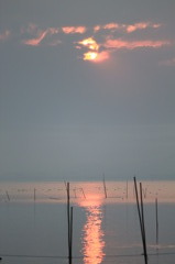 中海の夜明け
