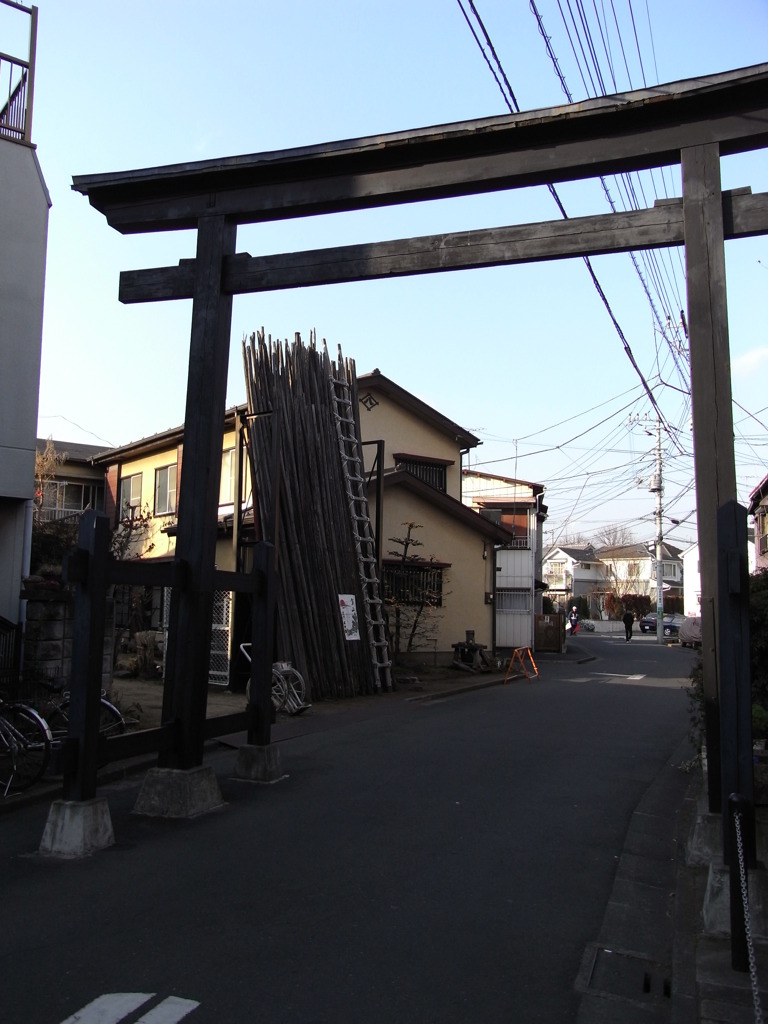 晴天と黒門と生活と