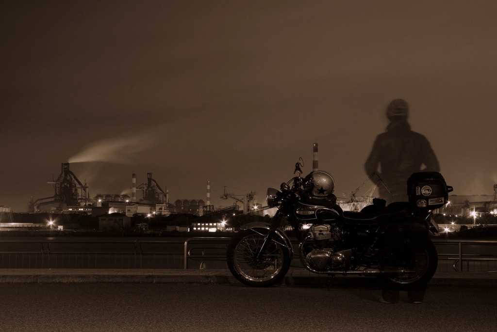 対岸の世界を見つめて