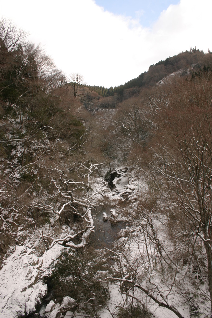 冬の谷川