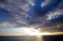 江ノ島からの宇宙