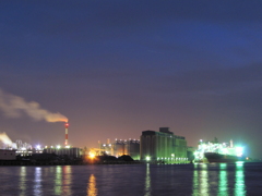 工場夜景