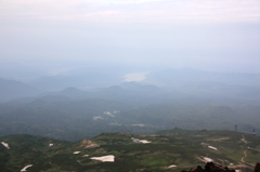 旭岳より遠く望む忠別湖