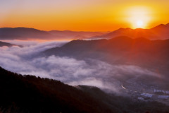 荒谷山の雲海４