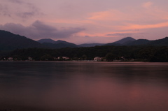 十和田湖畔の夕べ