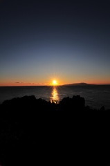 今朝の城ヶ崎海岸