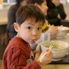 食事中