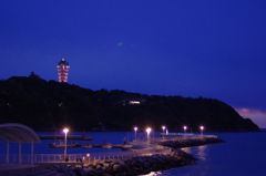 夕刻の江ノ島