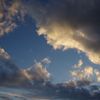 夕刻の空