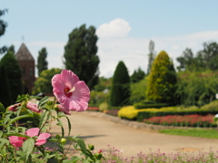 猛暑のアンデルセン公園
