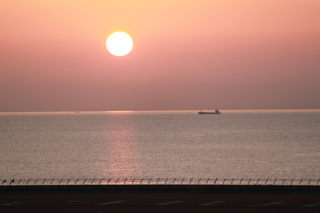 夕暮れ