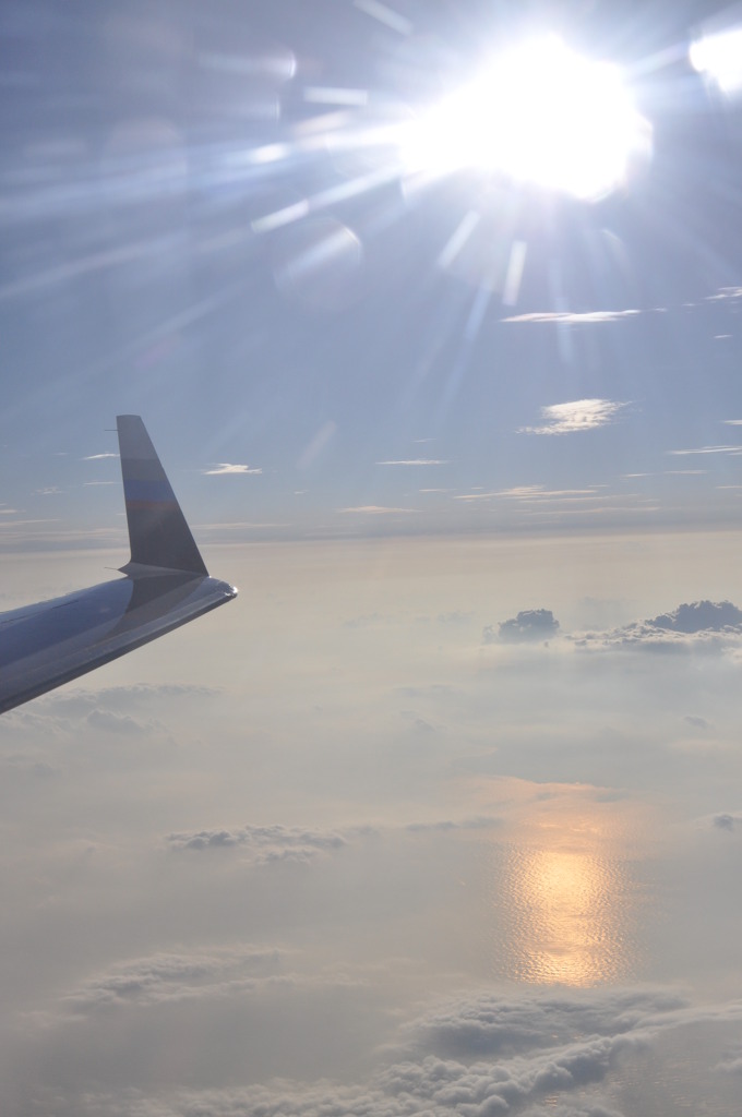 空の上から