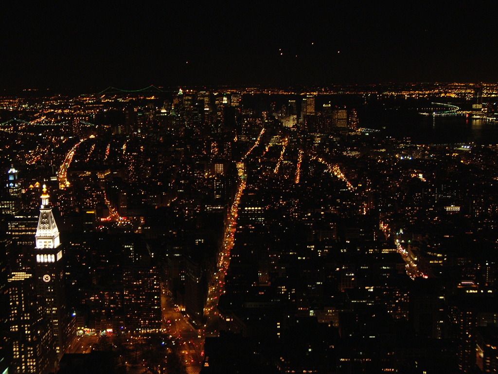マンハッタンの夜景