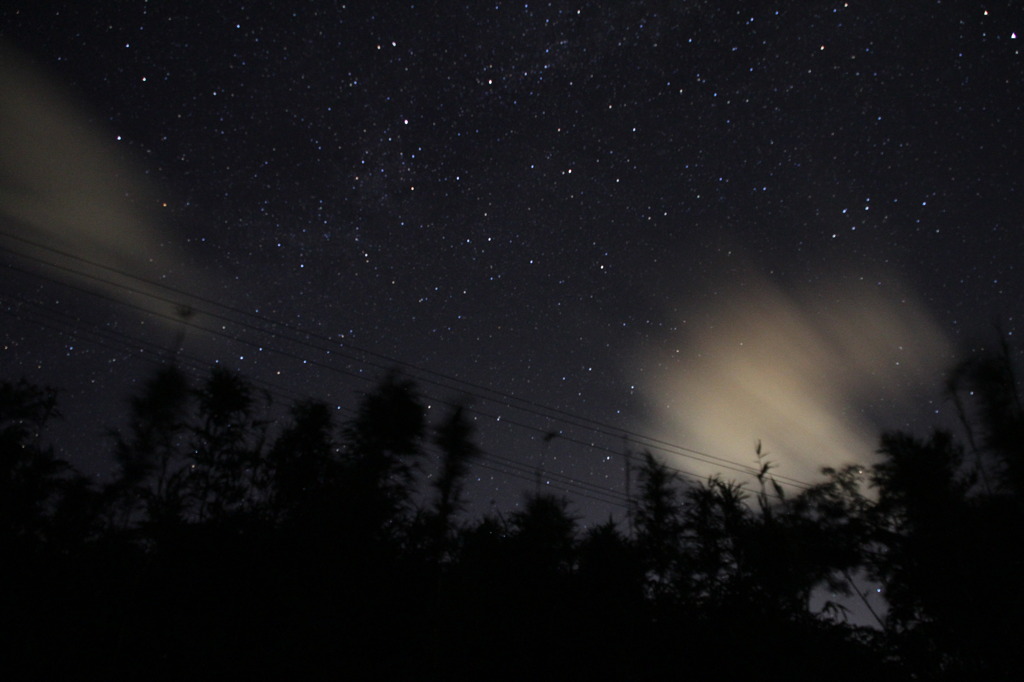 初めての星撮影