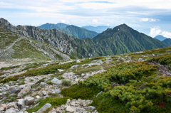 木曽駒ヶ岳から