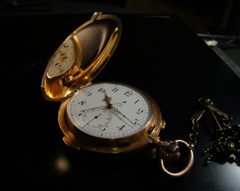19世紀末金時計