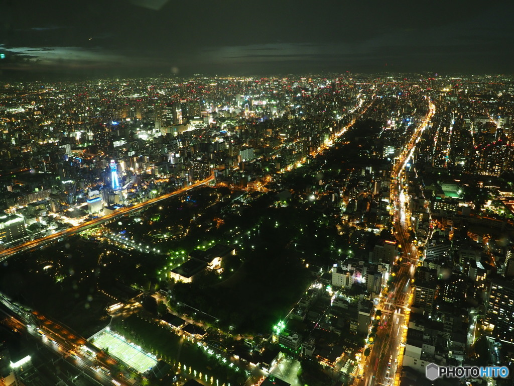 ハルカス夜景1