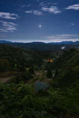 棚田風景【金星が照らすステージ】