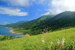 空と山と湖と