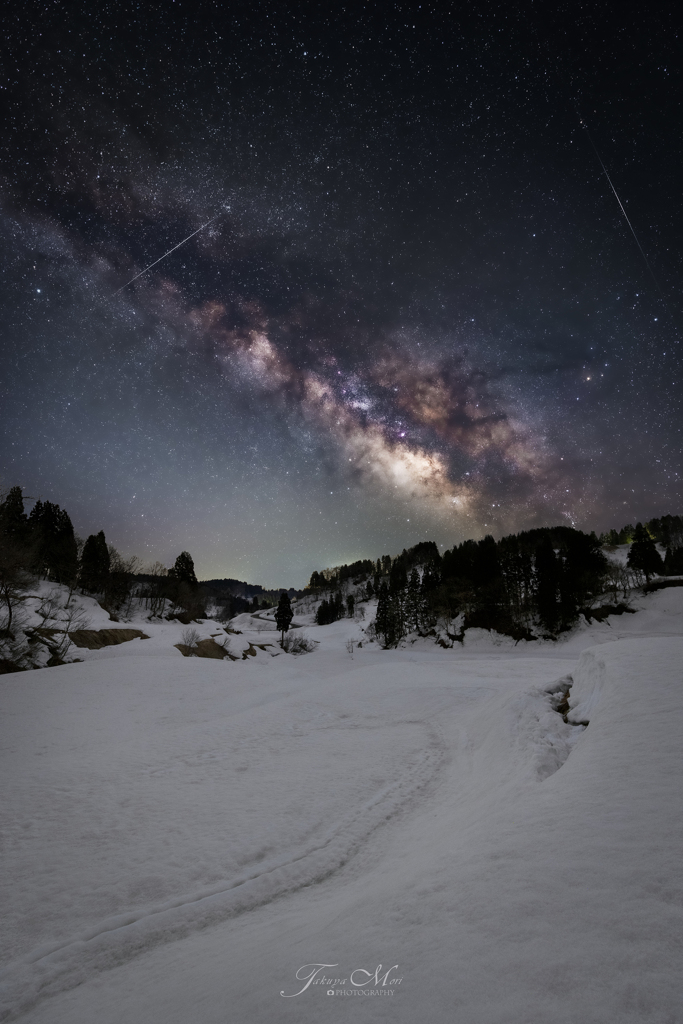 こぼれ落ちる星の夜