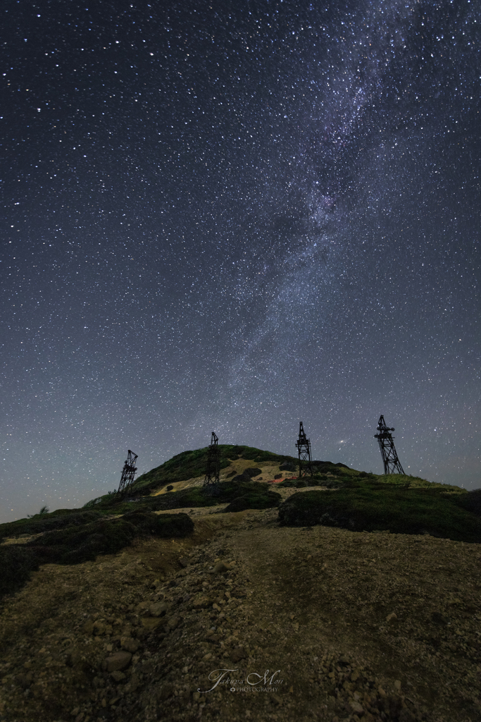 夜空へ