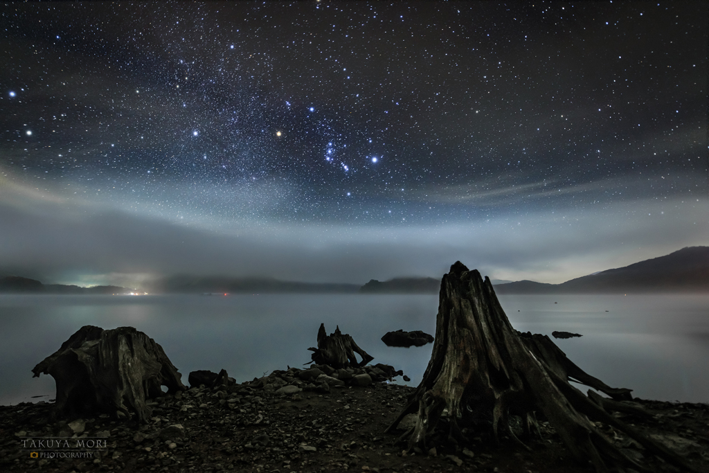 神秘の星空
