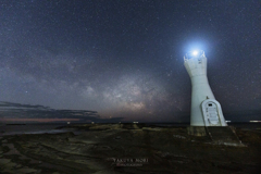 夜空を流れる光の河　～再会の場所～