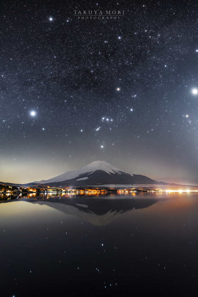 冬の星々が去る季節に