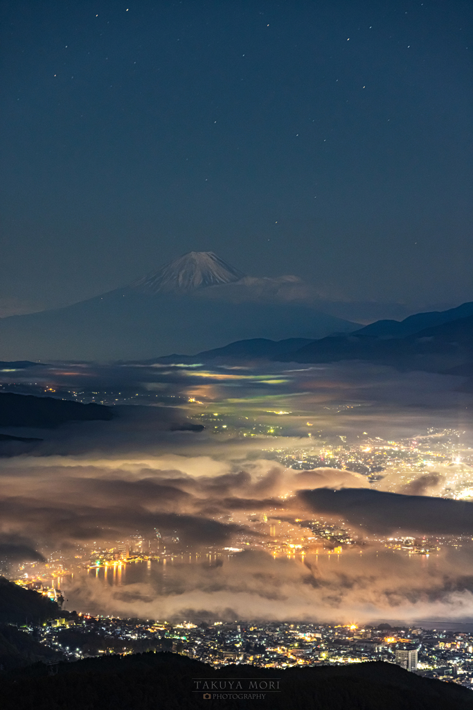 彩る光の夜
