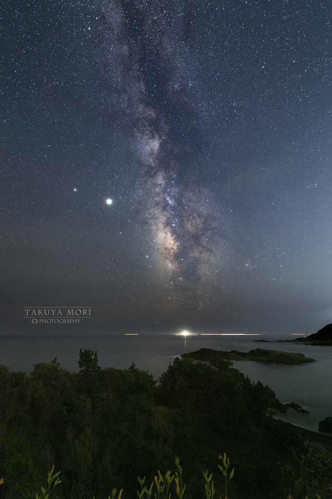 夏の星空