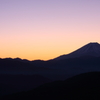 上高下からの富士山