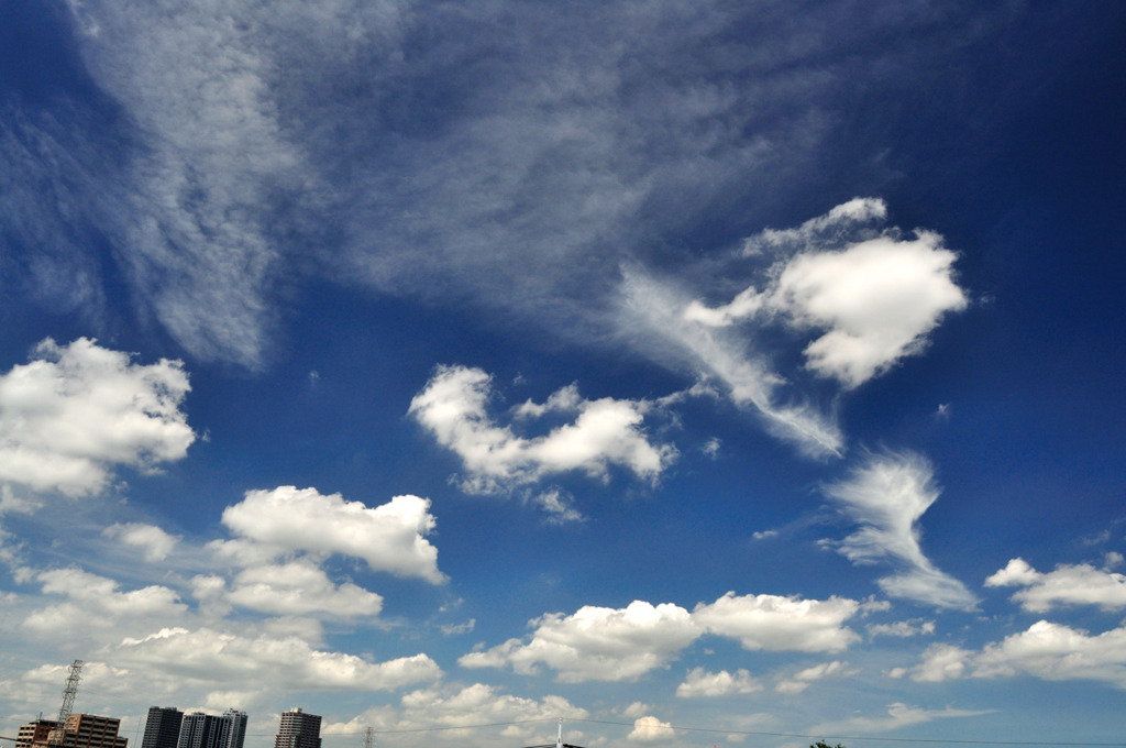 blue sky