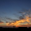 紅く揺れる空