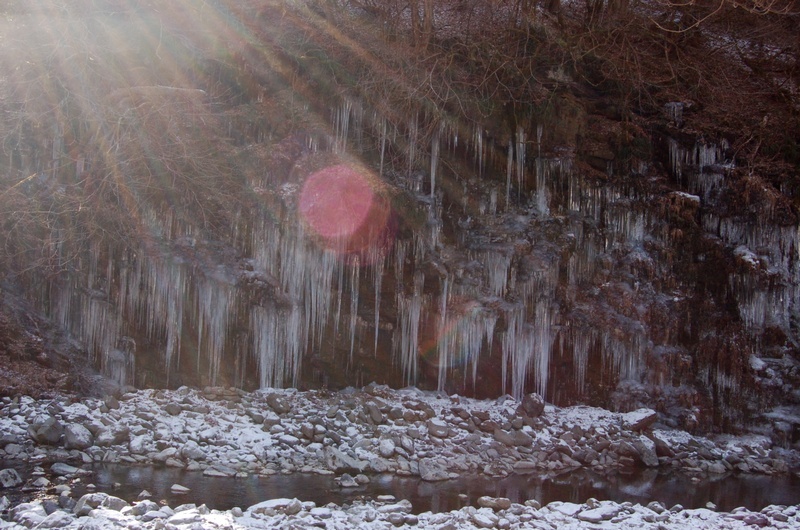 秩父三十槌の氷柱