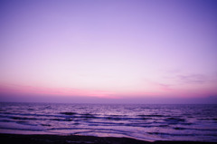 小平の夕暮れ