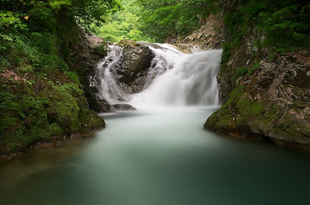 白井川の滝