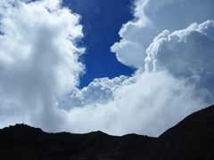 入道雲、育つ