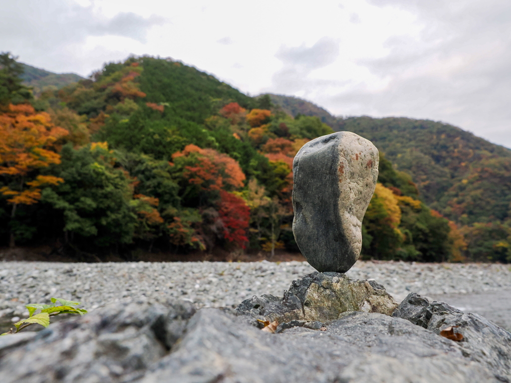 石花／ロックバランシング