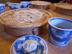 【湧水】の深大寺そば