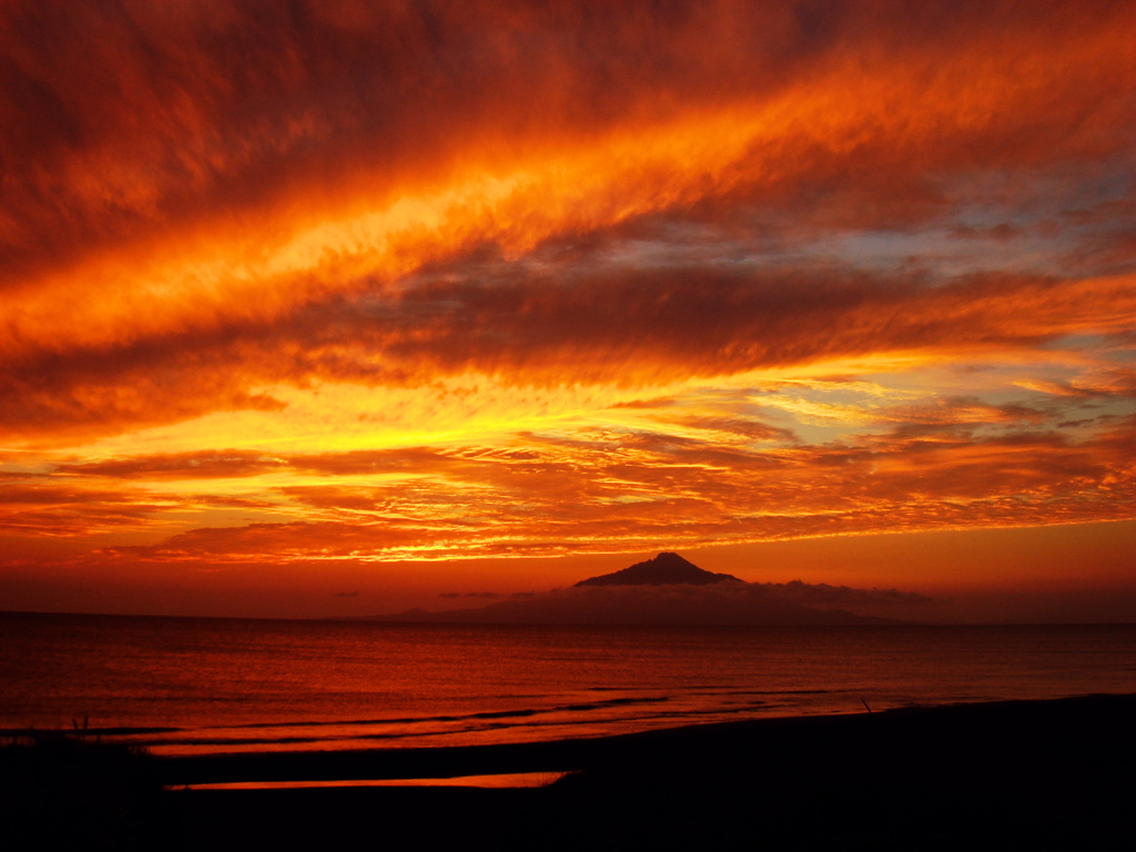 炎立つ-北の夕焼け-