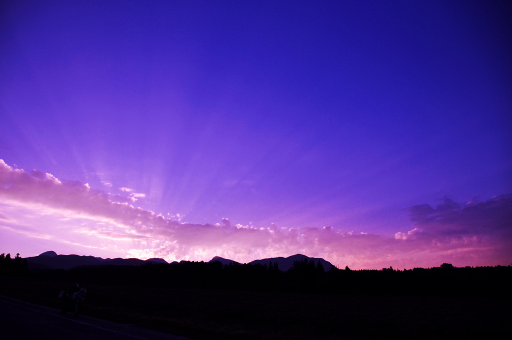 夜明けの空
