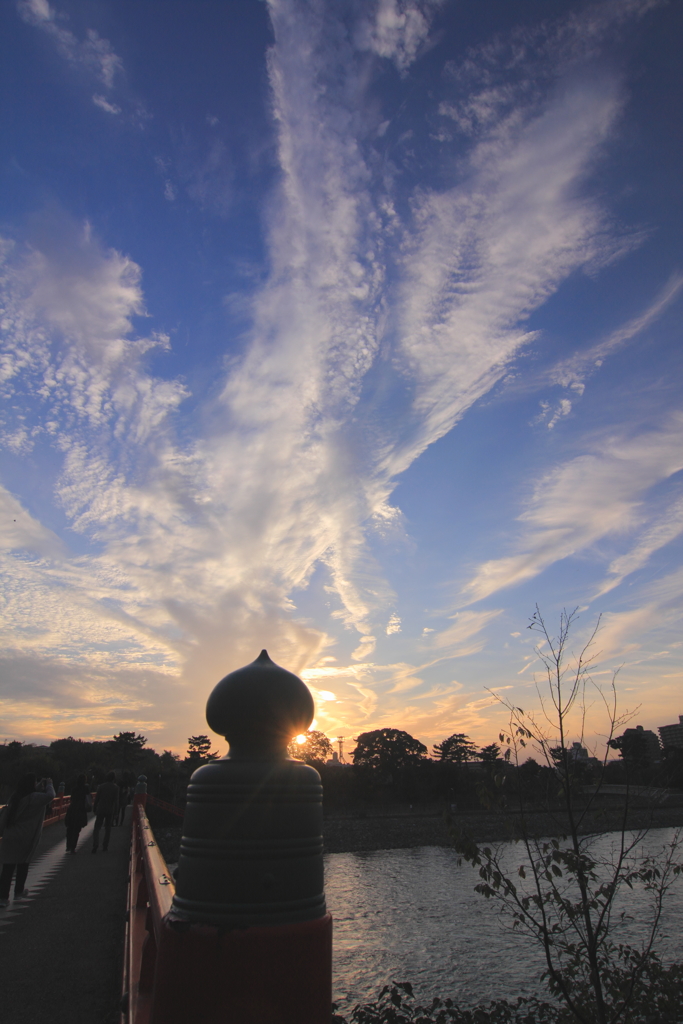 小さな夕陽