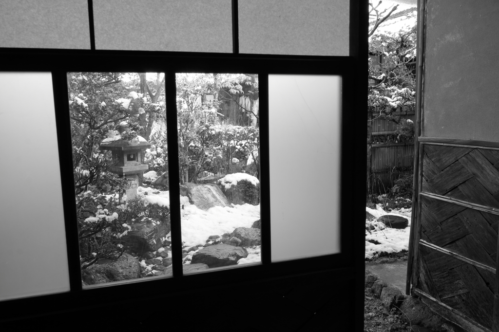 残雪の庭
